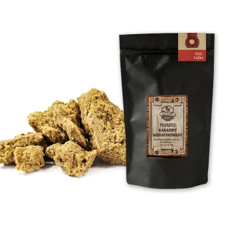 MASŁO KAKAOWE NIEDEZODORYZOWANE 500 G , NATURALNE NIERAFINOWANE, TŁUSZCZ KAKAOWY 100%